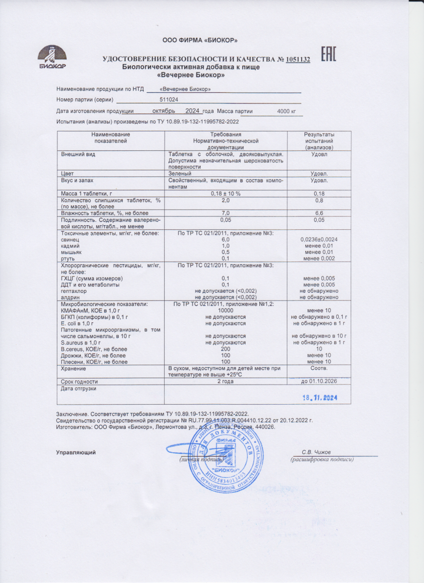 Паспорт №102024